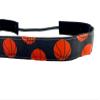 Basketball headband. Nonslip sports headband. 7/8" width. Handmade in the USA. view 1