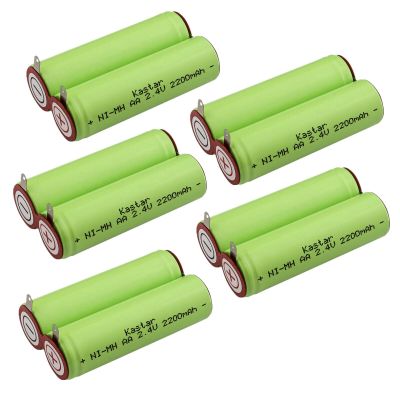 Kastar 5-Pack 2.4V 2200mAh Ni-MH Battery Replacement for Norelco 7865XL Norelco 7866XL Norelco 7867XL Norelco 7885XL Norelco 7886XL Norelco 7887XL Norelco 825RX Norelco 835RX Norelco 875RX