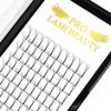 Premade Fans Eyelash Extensions 6D-C-0.10-15 Long Stem Premade Volume Eyelash Extensions .07 .10 Premade Volume Fans C D Curl(6D-C-0.10,15 mm) view 1