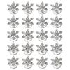 20pcs Snowflake Spiral Hair Clip Snowflake Bridal Hair Pin Snowflake Hair Coils Spirals Springs Pin Spirals Hair Pin Swirl Hair Twists Coils Snowflake Bridal Hair Clip view 1