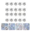 20pcs Snowflake Spiral Hair Clip Snowflake Bridal Hair Pin Snowflake Hair Coils Spirals Springs Pin Spirals Hair Pin Swirl Hair Twists Coils Snowflake Bridal Hair Clip view 3