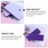 4pcs Foot Pumice Stone Professional Double Sided Hard Skin Remover Scrubber Pedicure Exfoliator Tool for Cracked Heels Foot Care Purple Pedicure Tools view 4