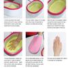 Paraffin Wax, 2pcs Paraffin Waxes Moisturizing Nourishing Paraffin Wax Bath Hand Foot Beauty Mask Winter Skin Care Wax Refills For Spa Home Facials Hand Foot Wax Heating Bath Paraffin Wax(lemon) view 3