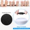 20 Pieces Regular Coarse Replacement Pads for Portable Electric Foot Grinder Foot File Refills Vacuum Adsorption Electric Callus Remover Hard Skin Grind Head for Cracked Heels Dead Skin (Black) view 2