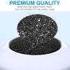 20 Pieces Regular Coarse Replacement Pads for Portable Electric Foot Grinder Foot File Refills Vacuum Adsorption Electric Callus Remover Hard Skin Grind Head for Cracked Heels Dead Skin (Black) view 4