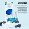 Nailtopia - Nails are Long Kit, Supports Short/Long Nails & Dehydrated Cuticles - Plant-Based, Non Toxic, Bio-Sourced - Hardening & Conditioning Superfood Treatment - Blueberry Extract (Clear) - 2 Pc view 2
