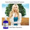 Keratin and Argan Damaged Hair Serum Repairing & Healing Oil Treatment Rejuvenates Nourishes adds shine & Conditions Hair Instantly 4oz Large bottle lasts for months view 3