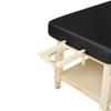 30" Harvey Tilt Stationary Massage Table Beauty Medical Tattoo Spa Salon Facial Clinical Treatment Aesthetic Physical Therapy Beds-Two Section Tilting Lift-Back Backrest - Black view 3