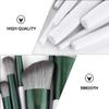 Beaupretty 12pcs Professional Cosmetic Brush Set with Soft Bristles Makeup Tools for Foundation Blush Eyeshadow and Contouring Includes for Easy Storage view 3