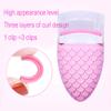 AKOAK 1 Pack Mini Curling Eyelash Curler Pink Plastic Eyelash Curler Portable Long Lasting Beauty Eyelash Curler Women Makeup Beauty Tools view 2