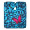 ALAZA Butterflies Abstract Waterproof Barber Cape for Men Women Beard Shaving Bib Apron Professional Hair Cutting Cloth, 65 x 55 inch view 1