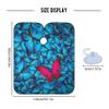 ALAZA Butterflies Abstract Waterproof Barber Cape for Men Women Beard Shaving Bib Apron Professional Hair Cutting Cloth, 65 x 55 inch view 4