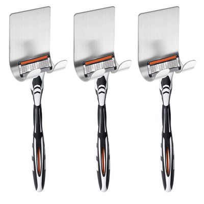 FitSand Razor Holder Stand for BIC Flex 5 Titanium Men's Disposable Razor - 3 Pack (NOT Including Razor)
