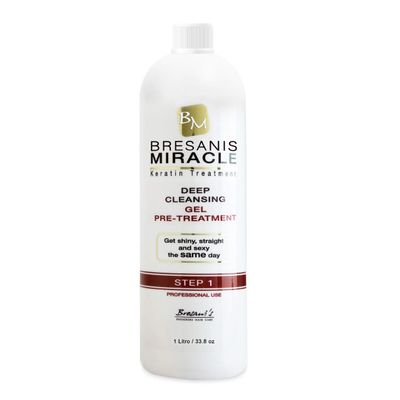 Bresanis Miracle Keratin Treatment - Step #1 - Deep Cleansing Gel Pre-Treatment