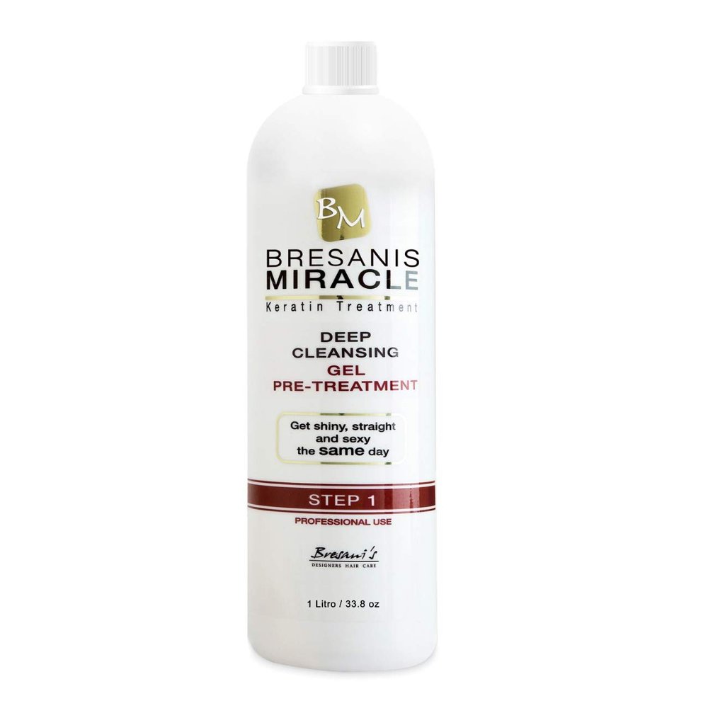 Bresanis Miracle Keratin Treatment - Step #1 - Deep Cleansing Gel Pre-Treatment