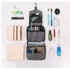 GYDMEG Travel Makeup Bag, Hanging Hook Bathroom Shower Toiletry Bag Cosmetic Make Up Accessories Organizer Kit Bags for Women Men (Navy) view 4