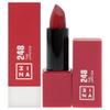 3INA The Lipstick - Moisturizing Lipstick for Women - Semi-Matte Satin Finish with 5-Hour Long Wear - Highly Pigmented and Comfortable - 248-0.16 oz view 1