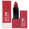 3INA The Lipstick - Moisturizing Lipstick for Women - Semi-Matte Satin Finish with 5-Hour Long Wear - Highly Pigmented and Comfortable - 248-0.16 oz view 3