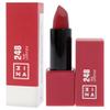 3INA The Lipstick - Moisturizing Lipstick for Women - Semi-Matte Satin Finish with 5-Hour Long Wear - Highly Pigmented and Comfortable - 248-0.16 oz view 4