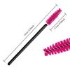 100PCS Disposable Eyelash Mascara Brushes for Eye Lashes Extension Eyebrow and Makeup(Rose) view 2