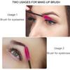 100PCS Disposable Eyelash Mascara Brushes for Eye Lashes Extension Eyebrow and Makeup(Rose) view 4