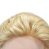 SINGA HAIR Fine Mono Human Hair Mens Toupee Poly Skin Around Hair System Hairpiece Durable NPU Monofilament Wig Hair Replacement for Men (7''X9'', 22R#) view 2