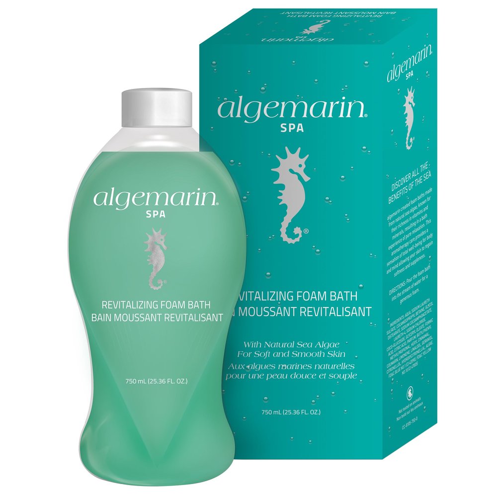 Algemarin Spa Scent Foam Bath  European Sea Aromatherapy (1-Pack, 750 ml) 