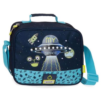 Enso Boys Beauty Case, Blue, 23x20x9 cms