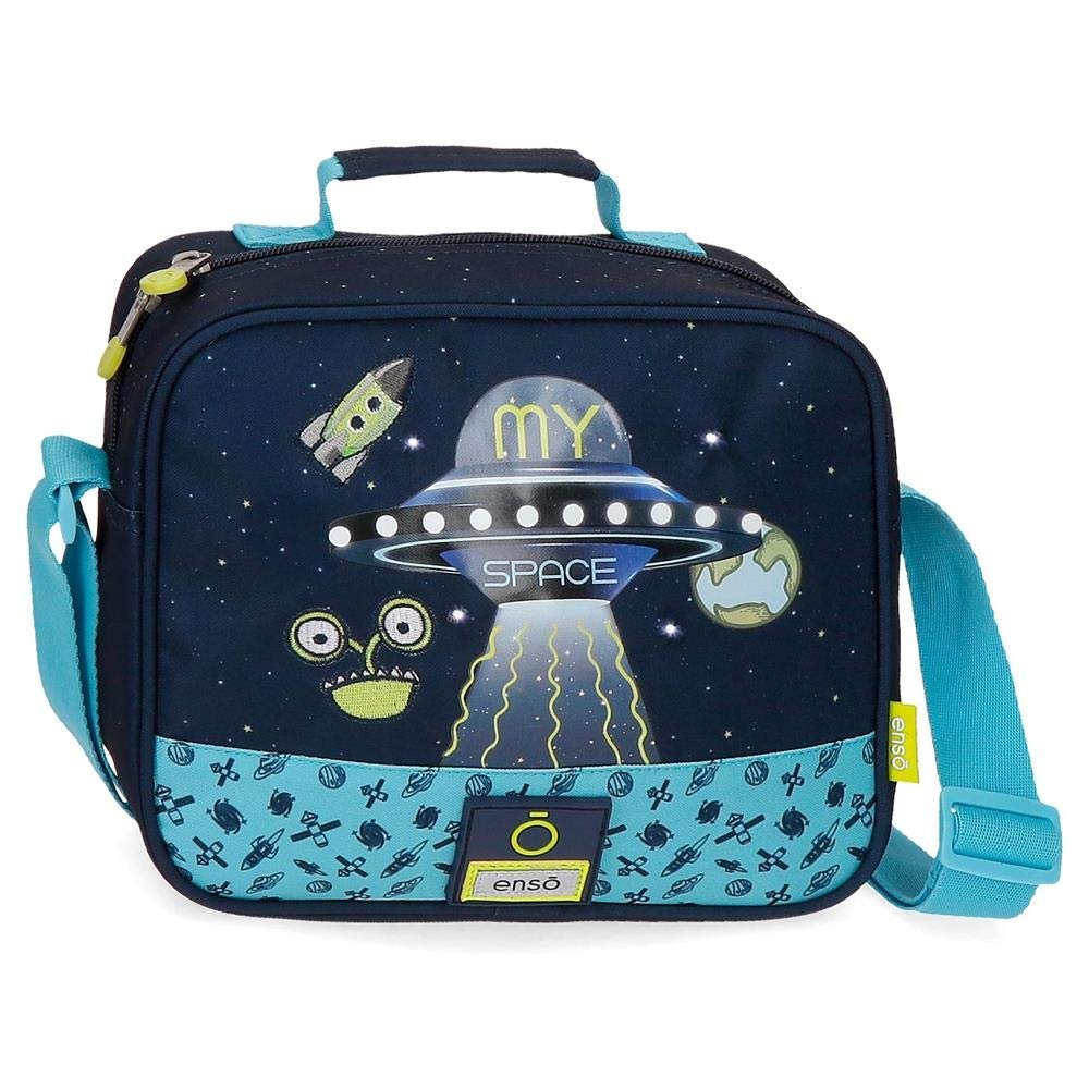 Enso Boys Beauty Case, Blue, 23x20x9 cms