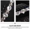 1 Pc Hair Comb Wedding Side Comb Wedding Hair Side s Crystal Side Jewelry Bride Hair Brooch Diamond Pearl Tiara Alloy Glass Decorate Bridesmaid view 3