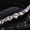 1 Pc Hair Comb Wedding Side Comb Wedding Hair Side s Crystal Side Jewelry Bride Hair Brooch Diamond Pearl Tiara Alloy Glass Decorate Bridesmaid view 4