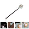 1Pc antique hairpin hair accessories hair accessories for women wedding womens antique hair pins chinese wood hair pin chinese hair Fork alloy wild clothing woman view 2