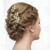 2pcs rhinestone u-shaped hairpin fashionable headdress drill hairpin bridal hair comb handmade wedding hair clips for brides wedding rhinestones bridal drill pearl Miss view 4