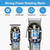 Hair Clippers and Trimmers Set, Suttik Barber Clippers Professional Set, Beard Trimmer for Men, Cordless Ornate Clippers for Men with T-Blade Close Cutting Trimmer, LED Display view 4