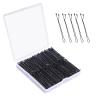 Bobby Pins - 360 Pcs, 2 Inch Premium, Secure Hold, Black Bobby Pins for Kids, Girls & Women view 1