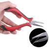 Duufin Hair Extensions Kit 500 Pcs Black Micro Ring Beads 1 Hair Extension Plier 2 Hook Needle Pulling Loop 4 Plastic Alligator Hair Clips 1 Comb and 2 Bags Black Mini Rubber Hair Elastic view 3