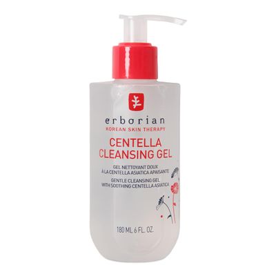 Erborian Centella Cleansing Gel Soothing Face Wash, Calms, Clears Pores, Removes Impurities, Balances & Hydrates Skin, NonStripping, Korean Skincare