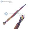 Professional Cuticle Nipper Cuticle Pusher Nail Pinching Tool SET | Rainbow Stainless Steel Cuticle Cutter Trimmer | Cuticle Clippers for women | Manicure Tools | Nail Curve Pincher | Nail Shaping ODM view 2