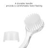 5PCS Soft Nail Dust Brush, Long Handle Nail Brush Makeup & Manicure Dust Powder Remover Cleaning Brush for Makeup or Acrylic UV Gel Nail Arts(White) view 4