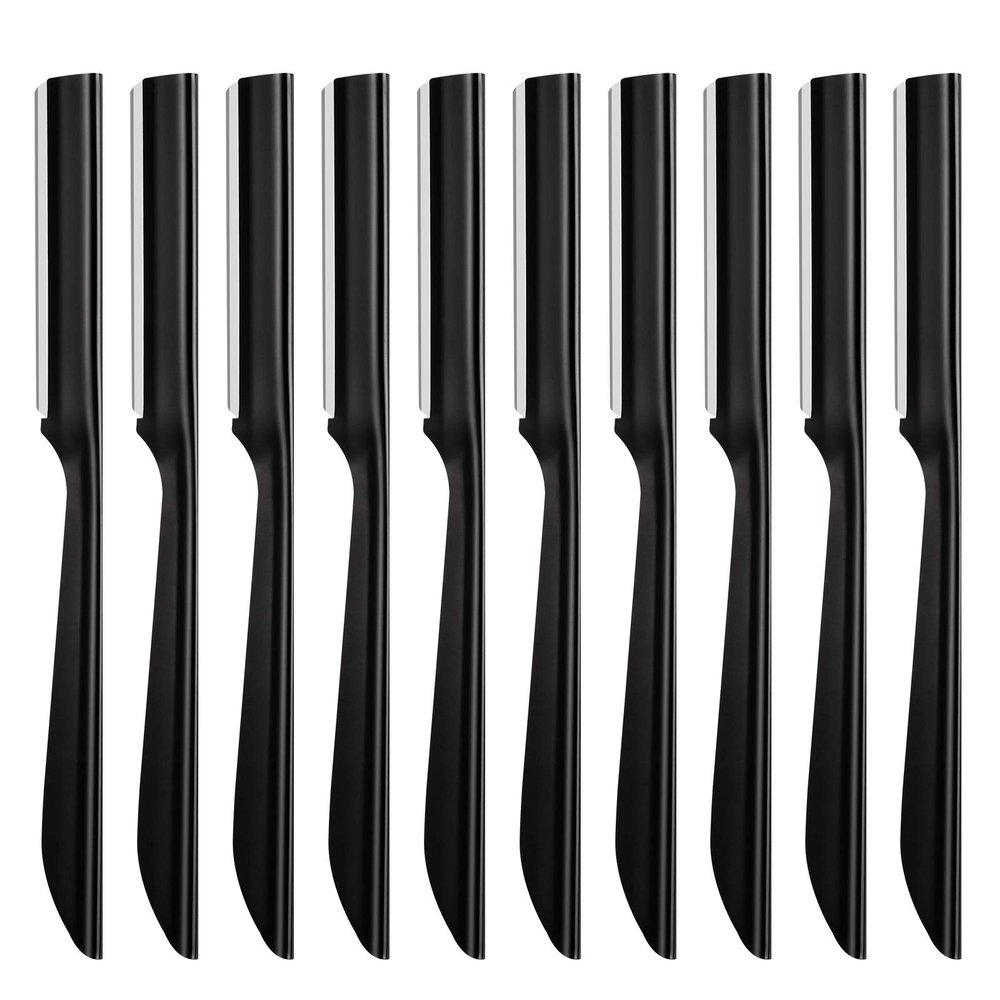 Miss Gorgeous Eyebrow Razor, Eyebrow Razor Shaper for Men and Women, Grooming Shavers (black)