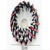 Water drill hairpin accessories bird's nest hair grab horsetail buckle headdress hair clip (Pink) view 2