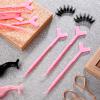 30 Pieces Y Shape Eyelash Lift & Lifting Tool Brush Set - Silicone Grafting Eyelash Extension Makeup Tool for Women(Pink) view 4