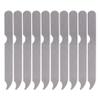 10pcs Stainless Steel Metal Nail Art New Pedicure Tool Dual Sided File Manicure view 1