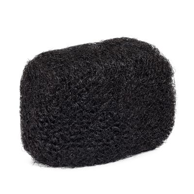 Locsanity Afro Kinky 100% Bulk Natural Human Hair - Braiding Hair for Dreadlocks, Loc Repair, Dreadlock Extensions, Twists, Braids - 8 Inches Long, 1 Oz - Natural Undyed