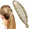 Camila Paris CP3106 4.5 inch French Banana Clip Hair Comb Classic Girls Updo Flexible Ponytail Holder Interlocking Banana Combs, Fashion Durable Styling Hair Accessories for Women, Made in France view 1