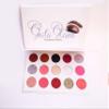 AF Alluring Faces Gala Glam Eye Shadow Palette Matte and Shimmer Glitter Eyeshadow Palette Pro 15 Colors Pigmented Eye Shadow Palette Blendable Long Lasting Waterproof Makeup Cosmetics view 1