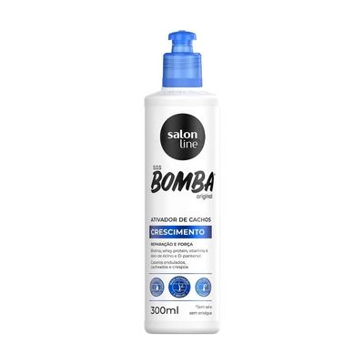 Salon Line - Linha SOS Bomba (Crescimento) - Ativador de Cachos 300 Ml - (SOS Bomb (Growth) - Curl Activator 10.14 Fl Oz)