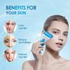 AECW (Jade Roller + Ice Roller) 2 in 1 Ice Roller for Face & Eye Puffiness Relief and Jade Roller for Face Eyes Body Neck Facial Massage Tool Roller view 3