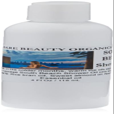 Bare Beauty Naturals Clinically Effective 100% Natural South Beach Shower Oil