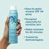 Blue Lizard Sensitive Mineral SPF 50 Spray, Dermatologist-Recommended Brand, Broad-Spectrum UVA/UVB Protection, Water-Resistant, Zinc Oxide Formula, 5 oz view 2